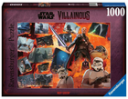 Puzzle Ravensburger Star Wars Villainous Moff Gideon 70 x 50 cm 1000 elementów (4005556173433) - obraz 1