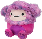 М'яка іграшка Squishmallows Little Plush Woxie Magenta Bigfoot W/Multicolored Hair 13см (0196566417700) - зображення 4