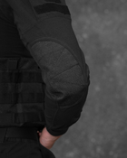 Рубашка тактическая боевая Убокс (Убакс) Fight черный - M - изображение 8