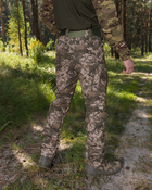 Зимние брюки карго тактические Softshell BEZET Эшелон пиксель - XL - изображение 3