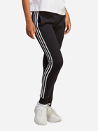 Spodnie sportowe damskie adidas W 3S FT CF PT IC8770 L Czarne (4066752416793) - obraz 3
