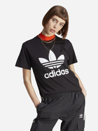 T-shirt bawełniany damski adidas IK4035 S Czarny (4066763495015) - obraz 1