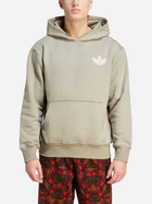 Bluza męska z kapturem oversize adidas Premium Graphic Hoodie IV9697 L Beżowa (4067886969384) - obraz 1