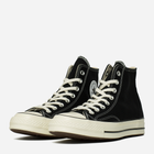 Чоловічі кеди високі Converse Chuck 70 162050C 42 Чорні (888755675250) - зображення 2