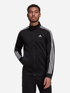 Bluza rozpinana sportowa męska adidas M 3S TT TRIC L Czarna (4064047041675) - obraz 1