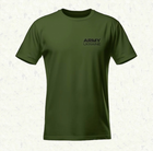 Футболка Хаки ARMY UKRAINE 100% Хлопок р.58-4XL