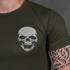 Комплект Skull футболка + шорти олива розмір XL - изображение 5
