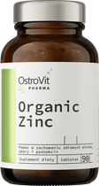 Suplement diety OstroVit Pharma Cynk organiczne 90 tabletek (5903933901404) - obraz 1