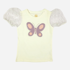 Koszulka dziecięca dla dziewczynki Cool Club CCG2410753 104 cm Kremowa (5903977146168) - obraz 1