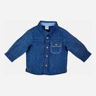Koszula chłopięca jeansowa Cool Club CJB2400749 86 cm Granatowa (5903977164339) - obraz 1