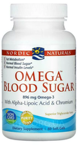 Харчова добавка Nordic Naturals Blood Sugar 1000 мг 60 шт (768990018701) - зображення 1