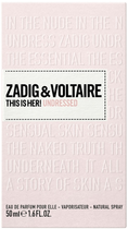 Парфумована вода для жінок Zadig & Voltaire This Is Her Undressed 50 мл (3423222086626) - зображення 3