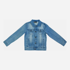 Підліткова джинсова куртка для хлопчика Cool Club CJB2421041 146 см Блакитна (5903977188021) - зображення 1