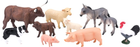 Набір фігурок Mojo Farm Animals Pet Models 10 шт (5031923800304) - зображення 1