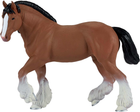 Figurka Mojo Farm Life Clydesdale Horse Bay 10.7 cm (5031923810846) - obraz 1
