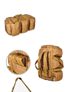 Тактичний Рюкзак-Сумка 2 в 1 Solve Bag 80 л 72 x 30 x 30 см Мультикам KT6002506 - зображення 3