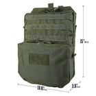 Тактический гидратор-рюкзак Solve MOLLE Olive 3 л питьевая система KT6005201 - изображение 4