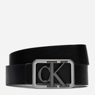 Ремінь чоловічий з натуральної шкіри Calvin Klein K50K511519-0GS 110 см Чорний (8720109147056) - зображення 1