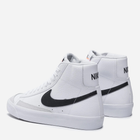 Підліткові кеди для хлопчика Nike Blazer Mid 77 Vintage Gs DA4086-100 36.5 (4.5YUS) Білі (194499447221) - зображення 4