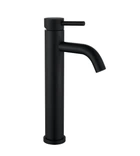 Смеситель для умывальника WEZER EKO11C-01-BLACK высокий