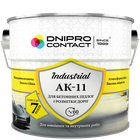 Емаль АК-11 для бетонних підлог і розмітки доріг Dnipro Contact червона 2.8 кг