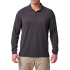 Поло с длинным рукавом 5.11 Tactical® Helios Long Sleeve Polo XL Charcoal