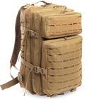 Рюкзак тактичний штурмовий SILVER KNIGHT Top (нейлон, оксфорд, р-р 50х36х12см, 22л, Хакі) - изображение 1