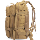 Рюкзак тактичний штурмовий SILVER KNIGHT Top (нейлон, оксфорд, р-р 50х36х12см, 22л, Хакі) - изображение 3