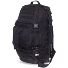 Рюкзак тактичний рейдовий SILVER KNIGHT 36 літрів Pro Ultra (нейлон, оксфорд 900D, розмір 66х32х17см, чорний) - изображение 3