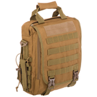 Рюкзак тактичний патрульний SILVER KNIGHT Top (нейлон, оксфорд 900D, р-р 33x27x10см, 9л, Хакі) - изображение 1