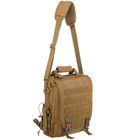 Рюкзак тактичний патрульний SILVER KNIGHT Top (нейлон, оксфорд 900D, р-р 33x27x10см, 9л, Хакі) - изображение 7
