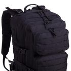 Рюкзак тактичний штурмовий SILVER KNIGHT Чорний (PL, нейлон, р-р 43х25х14см, 16л, Чорний) - зображення 7