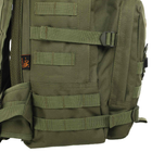 Рюкзак тактичний штурмовий SILVER KNIGHT Pro (нейлон, р-р 45х30х15см, 21л, Оливковий) - зображення 6