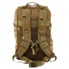 Рюкзак тактичний триденний штурмовий Military Rangers Ultra (нейлон 600D, р-р 44x30x26см, 38л, Хакі) - зображення 6