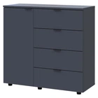 Комод в гостиную Doros Гелар GС1 100х40х81,2 см Графит (DRS-011288)