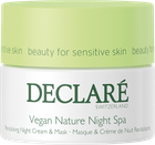 Maska nawilżająca do twarzy Declare Vegan Nature Night Spa 50 ml (9007867007785)