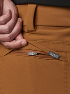 Тактичні штани чоловічі 5.11 Tactical Cepheus Softshell Pants 43064-1012 W32/L32 [1012] Pecan (888579630145) - зображення 6