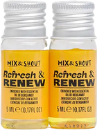 Набір для догляду за волоссям Mix & Shout Rutina Reparador Шампунь 250 мл + Кондиціонер 250 мл + Бустер 2 х 5 мл + Дозатор 2 шт (8437023598153) - зображення 2