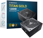 Zasilacz Montech Titan Gold 80 PLUS & Cybenetics Gold modular PCIe 5.0 1000 W (TIS0126) - obraz 6