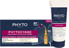 Zestaw przeciw wypadaniu włosów Phyto Phytocyane Reaction Anti-Fall Treatment Women Szampon 100 ml + Koncentrat 12 x 5 ml (3701436918347) - obraz 1
