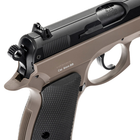 Пистолет страйкбольный ASG CZ 75D Compact Spring 6 мм Fde (23704127) - изображение 5