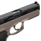 Пистолет страйкбольный ASG CZ 75D Compact Spring 6 мм Fde (23704127) - изображение 6