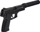 Пістолет страйкбольний ASG MK23 6 мм Black (23704345) - зображення 3