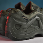 Чоловічі замшеві кросівки із вставками Cordura 1000D та мембранною Gore-Tex олива розмір 45 - зображення 5