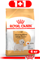 Сухой полнорационный сбалансированный корм для взрослых собак Royal Canin West Highland White Terrier Adult