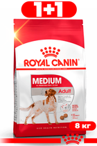 Сухой корм Royal Canin Medium Adult для взрослых собак средних пород старше 12 месяцев