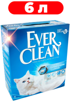 Наполнитель для кошек комкующийся Ever Clean unscented Extra Strong Clumping 6л