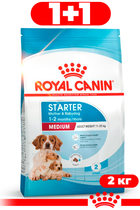 Сухой корм Royal Canin Medium Starter для собак в период беременности и щенков средних пород до 2 месяцев