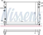 Радіатор охолодження двигуна SUBARU TRIBECA, NISSENS (67727)