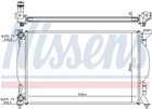 Радіатор охолодження двигуна SEAT EXEO, AUDI A4, NISSENS (60304A)